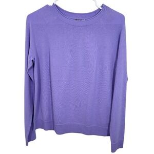 Smartwool Ultra Violet Purple Crew Neck Raglan Sleeve Sweater Size S Classic NWT